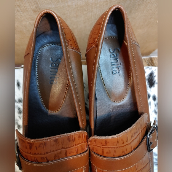 SANITA Women's Barbie Brown Pump Shoes Model 464206 - Size 40 - Picture 4 of 9